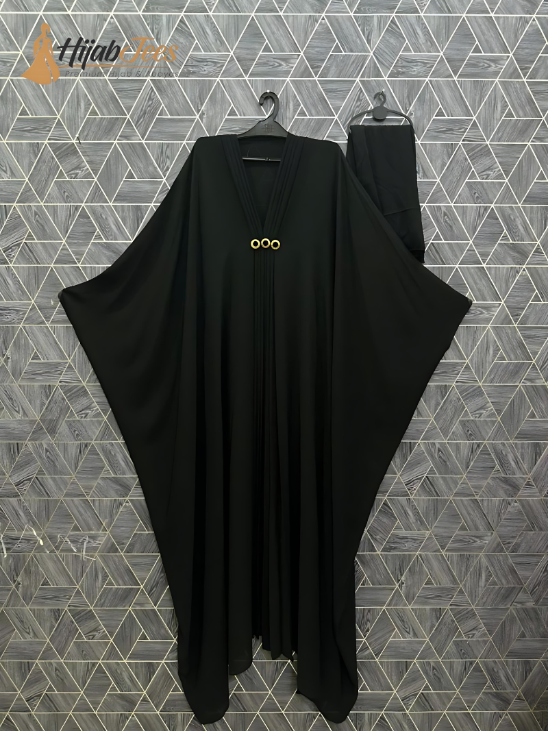 3 Buttons Beggy Abaya
