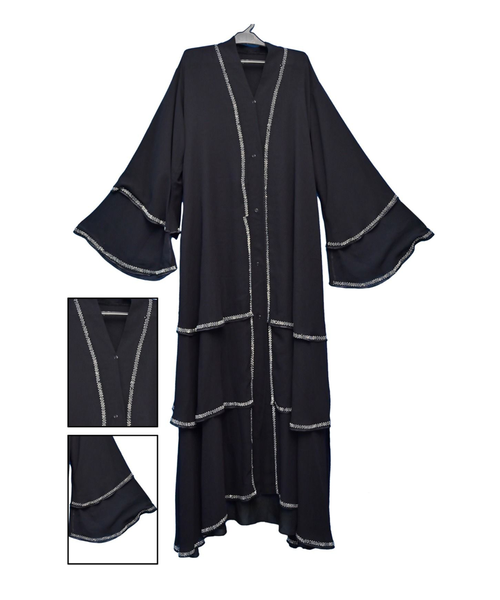 Horizontal Design Abaya