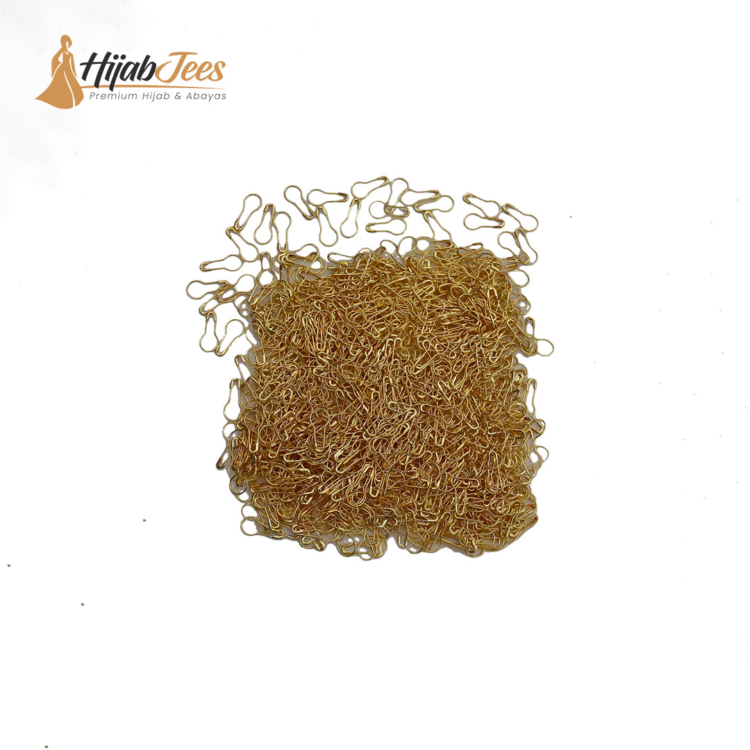 Hijab Pins 50Pcs - Golden