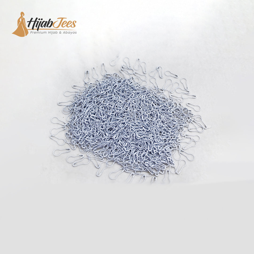 Hijab Pins 50Pcs - White