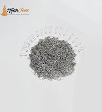 Hijab Pins 50Pcs - Silver