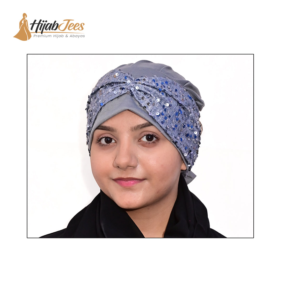 Graceful Hijab Cap - Gray