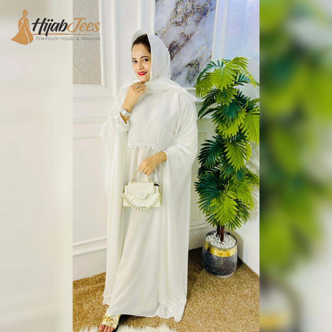 White Princess Abaya