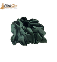 Dark Green Scrunchie