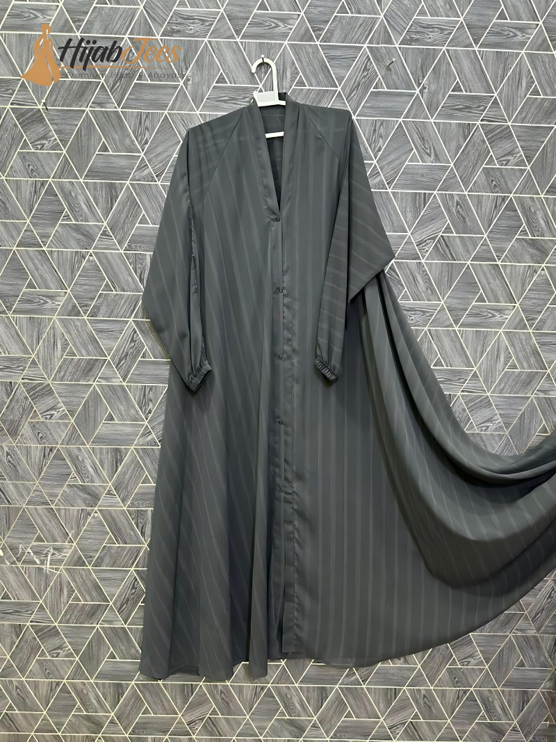 Moonlight Abaya Gray