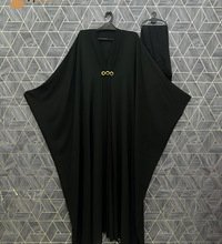 3 Buttons Beggy Abaya