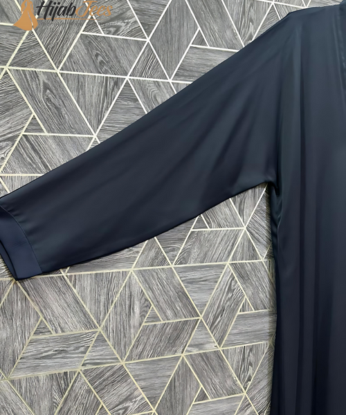 Noir Element Abaya (Navy Blue)