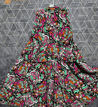 Boho Bloom – Printed Kaftan Dress