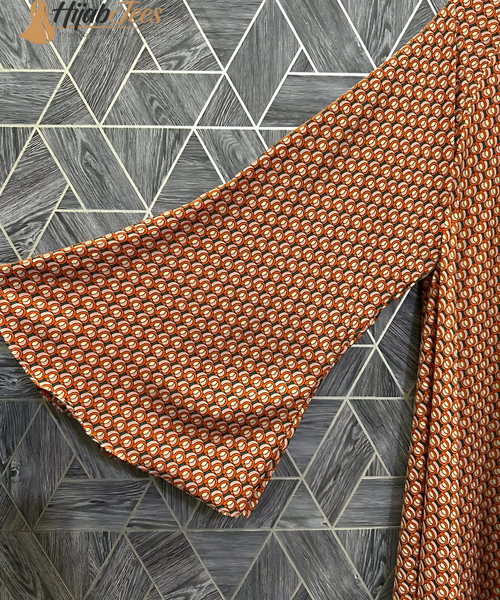 Rust Mirage Abaya