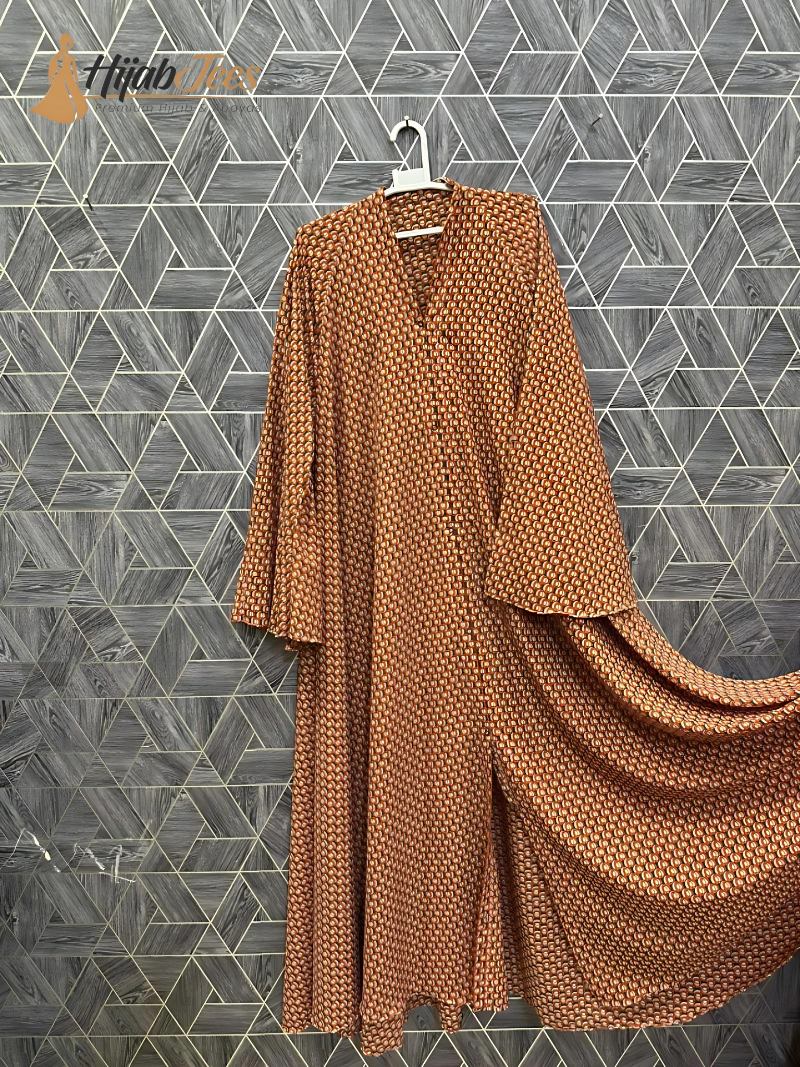 Rust Mirage Abaya