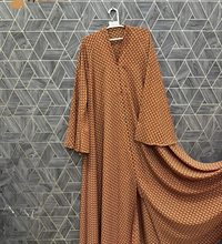 Rust Mirage Abaya