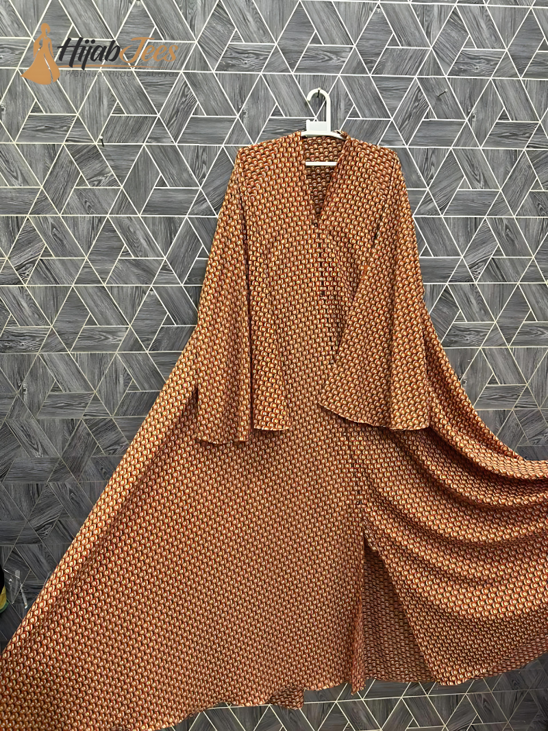 Rust Mirage Abaya