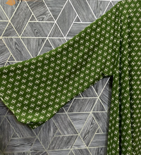 Verdant Whisper Printed Abaya