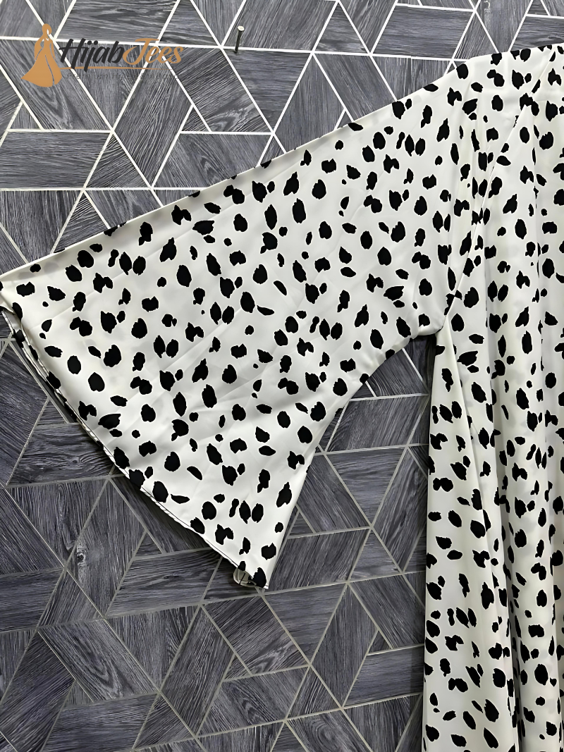 Moon Dusk Printed Abaya