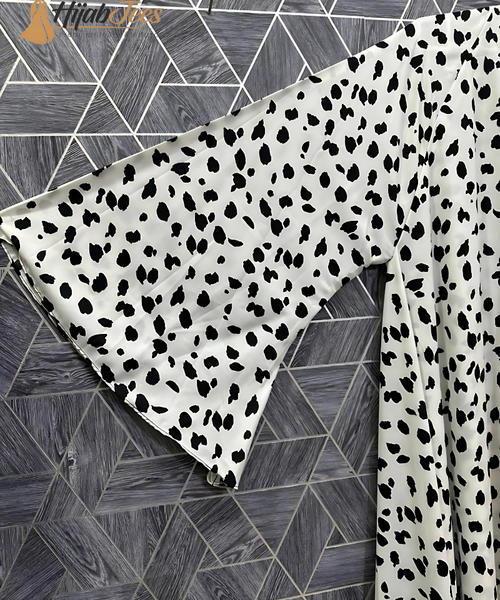 Moon Dusk Printed Abaya