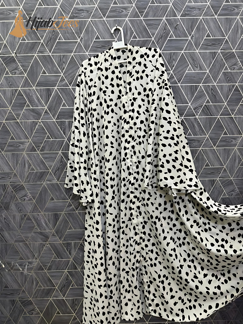 Moon Dusk Printed Abaya