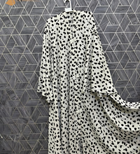 Moon Dusk Printed Abaya