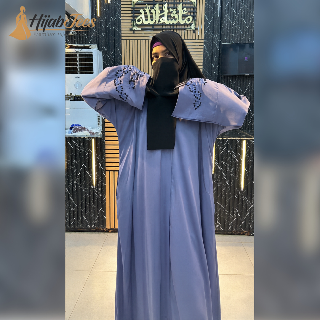 Lavender Charm Abaya