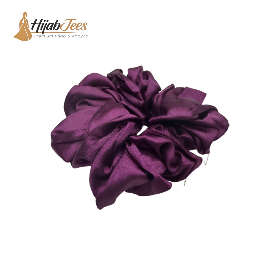 Plum Scrunchie