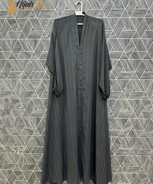 Moonlight Abaya Gray