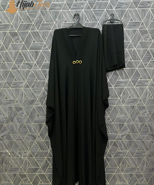 3 Buttons Beggy Abaya