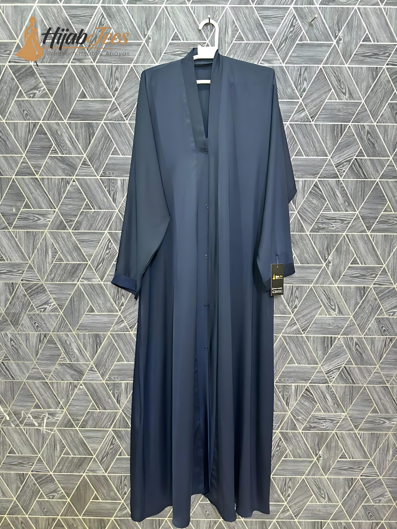 Noir Element Abaya (Navy Blue)