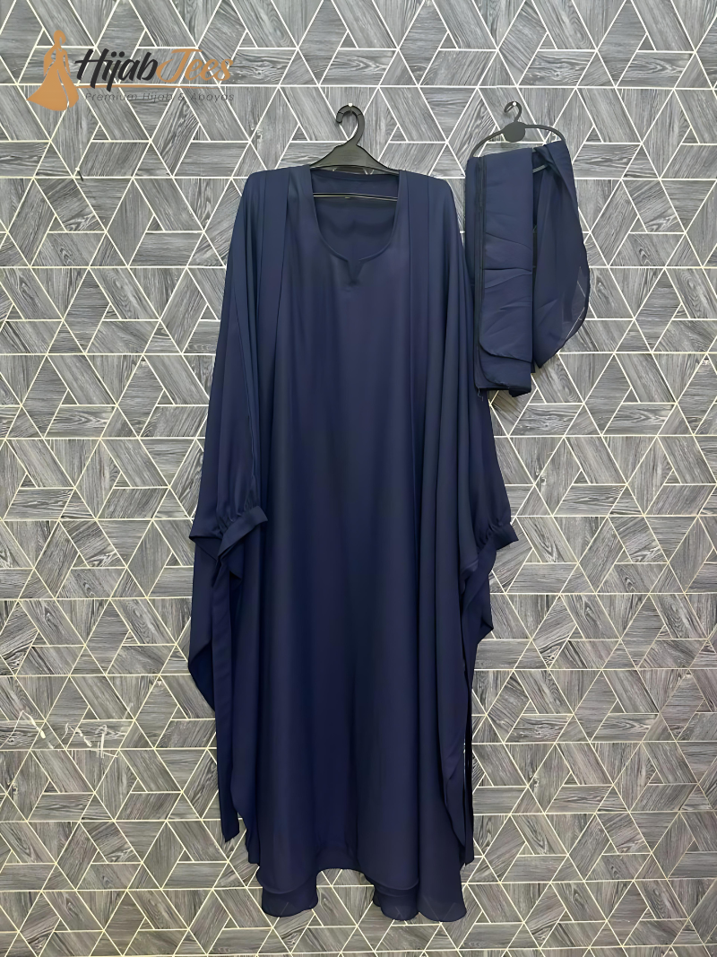 Tie Abaya (Blue Haze)