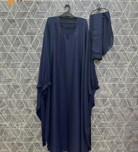 Tie Abaya (Blue Haze)