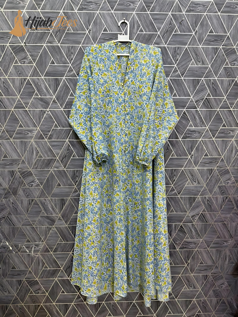 Lemon Mist Abaya