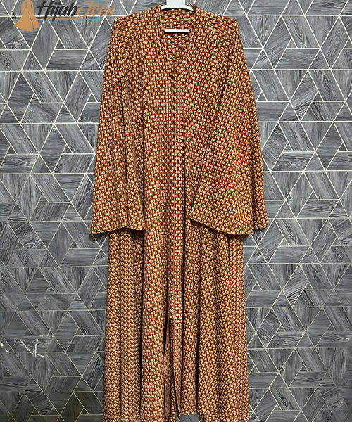 Rust Mirage Abaya