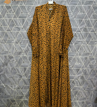 Verdant Mirage Printed Abaya