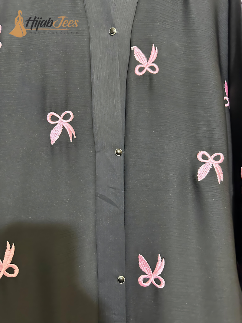 Grace Bow Abaya