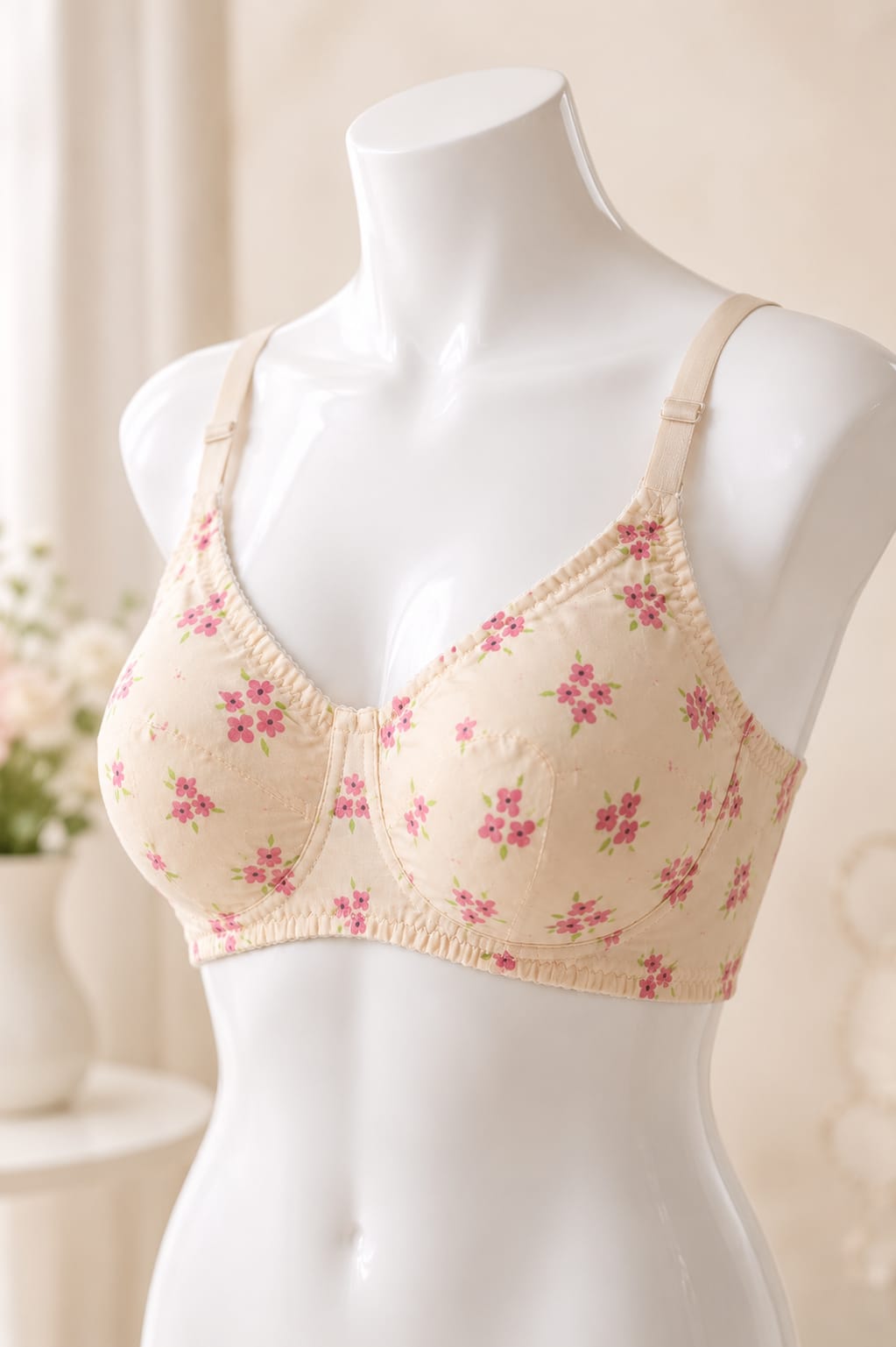 Cotton bra