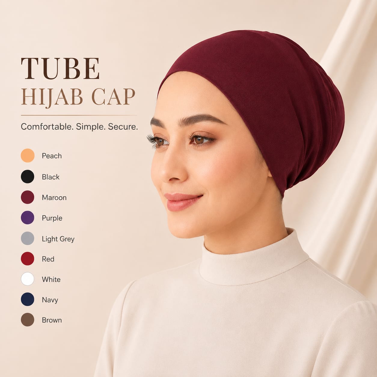 Tube Hijab Cap