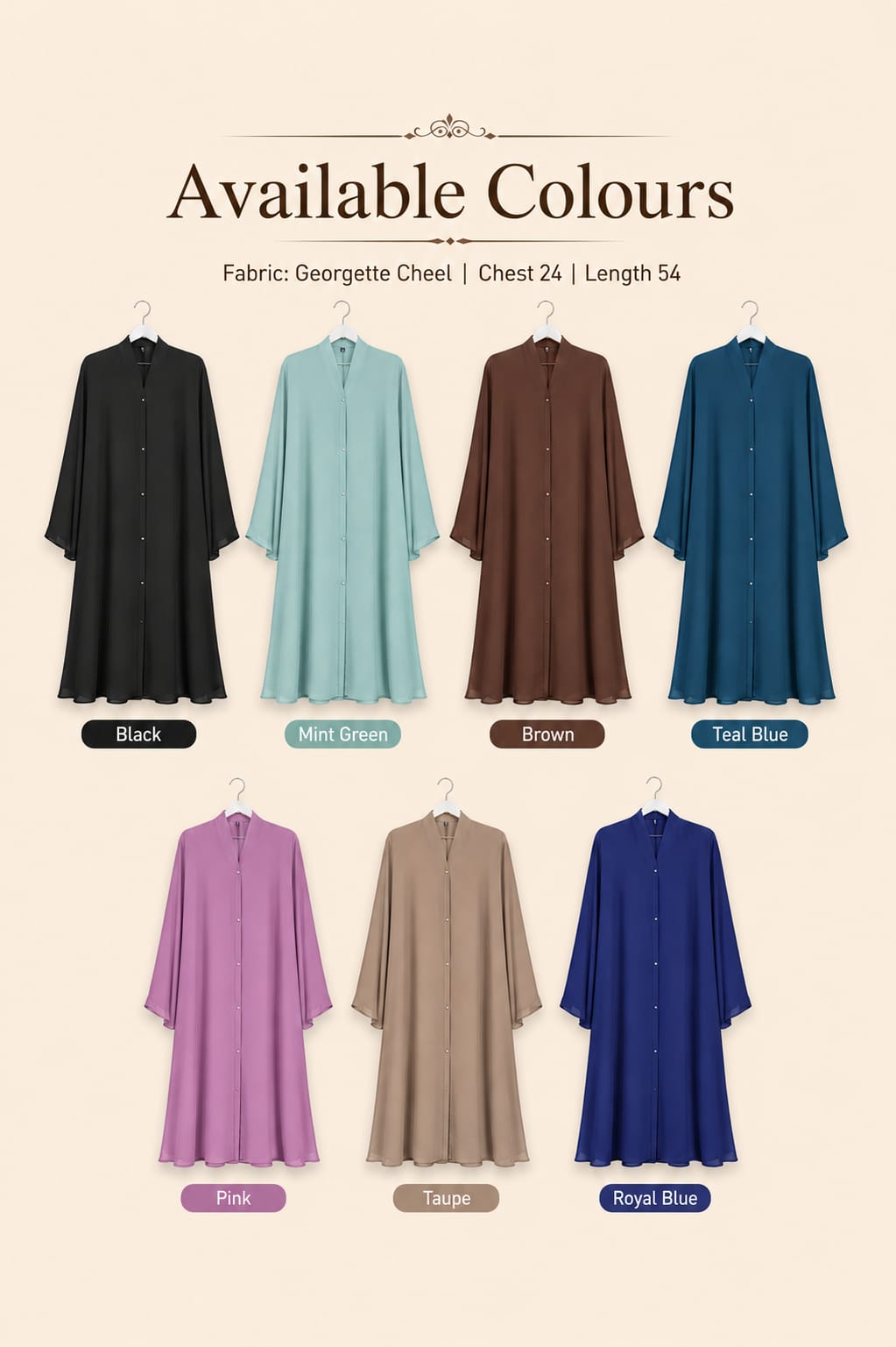 Elara Flare Abaya